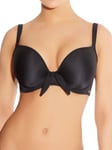 32B Freya Deco Swim Moulded Bikini Top Underwired Black Bikini Tops Swimwear