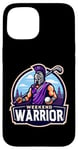 Coque pour iPhone 15 Golf Weekend Warrior Player Lover Citation Phrase Joke