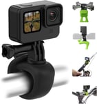 Sangle De Montage Pour Caméra 360 Bande Flexible Pour Guidon De Vélo Moto Tube Barre Rouleau Bâton Pôle Ski Accessoires Pour Gopro Max Hero 12 11 10 9 Insta360 X3 Dji Action 3 4 [PHO063467]