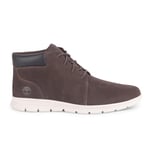 Timberland Homme Graydon Chukka Basic Botte Tendance, Dark Brown Nubuck, 45 EU