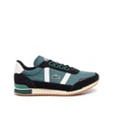 Lacoste Partner Retro 319 1 SMA Mens Green/Black Trainers - Blue Leather (archived) - Size UK 6