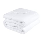 Pikolin Home RF07I20PK200BIA Couette Anti-acariens, Fibre, Blanc, Cama 120-200 x 200 cm