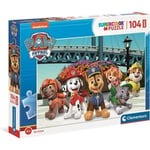 Clementoni - Pat' Patrouille - Puzzle 104 pieces Maxi - Mixte - 4 ans et plus...