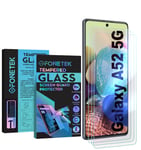 3x For Samsung Galaxy A52 5G [TEMPERED GLASS] Clear Screen Protector Guard Cover