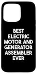 iPhone 15 Pro Max Best Electric Motor And Generator Assembler Ever Case