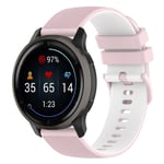 Garmin Vivoactive 4 , Venu 2, Forerunner 255 osv., Urbånd (22 mm) - Pink / Hvid