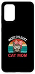 Coque pour Galaxy S20+ La meilleure maman pour chats du monde