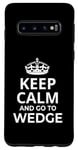 Coque pour Galaxy S10 Wedge Souvenirs / « Keep Calm And Go To Wedge Surf Resort! »