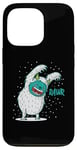 Coque pour iPhone 13 Pro Yeti Monsters effrayent dans la neige