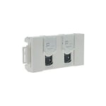 Legrand - prise double rj45 programme mosaic goulotte clippage direct cat.5e ftp 3 modules lcs≤