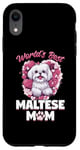 iPhone XR Maltese Dog Breed Pet World's Best Maltese Mom Case