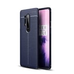 OnePlus 8 Pro      Leather Texture Case    Navy