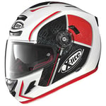 Casque intégral X-Lite X-702 GT Scorey - Couleur : Blanc/Noir/Rouge - Taille S (55/56)