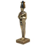 lachineuse - Statuette Osiris 20 cm - Dieu Égyptien - Statue Décoration Égypte Antique - Figurine Objet Egyptien Pharaon - Buste Egyptien - Idée Cadeau Originale Déco - Décoration Intérieure