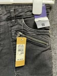 River Island Amelie Super Skinny Black Jeans Age 11 Years TD111 WW 06