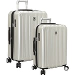 Delsey Titanium Expandable Hardside (21"/ 25"), Set de bagages Mixte adulte, Silver (argent) - 00207197711