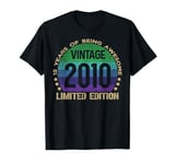 15 Year Old Gifts Vintage 2010 Limited Edition 15th Birthday T-Shirt