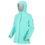 Regatta Veste Technique protectrice HAMARA III imperméable et Respirante avec Capuche réglable Jackets Waterproof Shell Femme, Tea Tree, FR : 2XL (Taille Fabricant : 20)