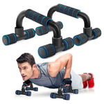 Fitness Push Up Bar Push-ups Stands Bars Tool For Chest Black Blue