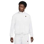 NIKE DC0620-100 M NKCT HERITAGE SUIT JKT Sweatshirt Men's White/White/White 2XL