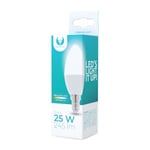 LED-Pære E14 C37 3W 230V 4500K 245lm