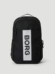 Björn Borg Borg Logo Backpack L Svart