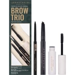 Anastasia Beverly Hills Frozen & Fuller Looking Brow Trio Dark Brown