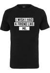 Mister Tee Men's Friend Like Me T-Shirt - Black - 3XL