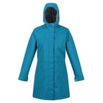 Remina Femme Parka chaude imperméable à capuche, Gulfstream, 36 FR/34 UK