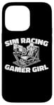 Coque pour iPhone 14 Pro Max Simulation De Course Gamer - Racer Sim Racing