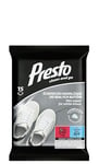 Presto Mixte 15 pièces de Tissu Produit de Soin de Chaussure, Blanc