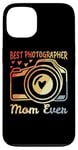 Coque pour iPhone 13 Photographe Mère Photographie Maman Appareil photo Mama