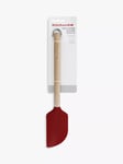 KitchenAid Birch Wood Silicone Head Scraper Spatula