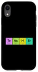 Coque pour iPhone XR STEM Cadeau Science et Chimie Éléments de chimiste pour enseignant