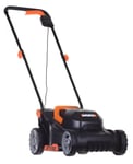 WORX - Tondeuse à Gazon sans Fil 20V-4Ah - WG730E - Ø30cm - Jusqu'à 200m² sur Une Charge (Coupe jusqu'aux Bordures, 3 Positions, bac 30 L, livrée avec Une Batterie et Un Chargeur)