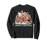 Merry Christmas Gingerbread House Baking Party Family Xmas Sweatshirt