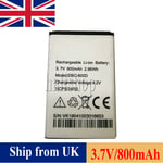 Battery DBC-800D for Doro Phone easy 6520/506/508/6030/510/715 800Mah