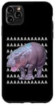 Coque pour iPhone 11 Pro Max Moo Deng Bébé Hippopotame