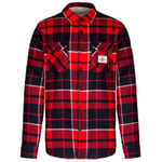 The Vandal 'Lumberjack' Gravel Shirt - Red / Medium