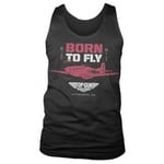 Hybris Top Gun - Born To Fly Tank (Black,M)