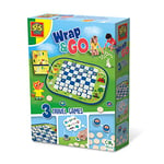 SES Creative- Wrap&Go Jeu de Dames-Memo-Je pars en Voyage, 02237