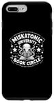 Coque pour iPhone 7 Plus/8 Plus Miskatonic University Book Circle, livre d'horreur Cthulhu