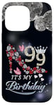 iPhone 14 Pro Max 99 Years Old It's My 99th Birthday Funny Shoes for Women Case