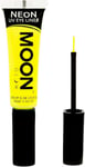 Moon Glow - Neon UV Eye Liner 10ml Yellow  Glows brightly under UV Lighting