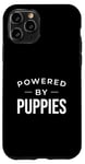 Coque pour iPhone 11 Pro Funny Puppy Dog Lover Powered by Puppies