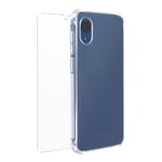 Protection Pack Galaxy A03 Core Soft Case and Tempered Glass