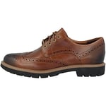 Clarks Batcombe Wing, Brogues Homme, Marron (Dark Tan Lea), 40 EU