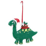 Julgranshängande Dekoration Söt Dinosaurie Hängande Ornament Julfest Favorit 9.2X9CM 2