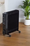 Electric 2500W 11 Fin Oil Filled Radiator