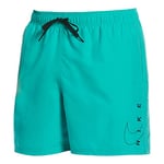 NIKE Swim Swoosh Break 5´´ Volley Swimming Shorts S Green